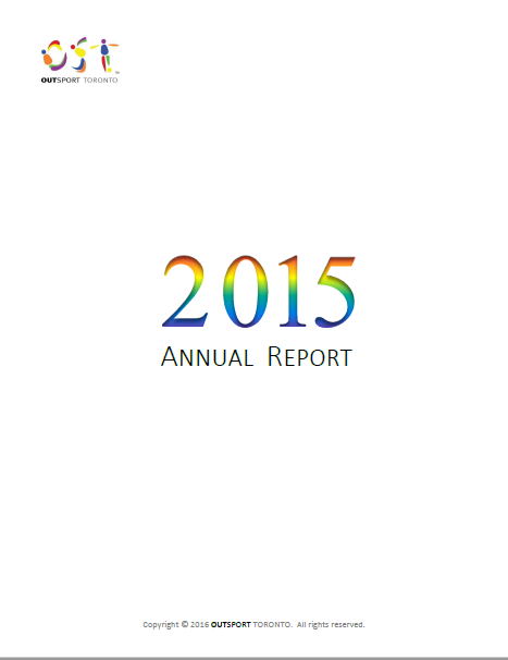 2015 Annual Report Cover